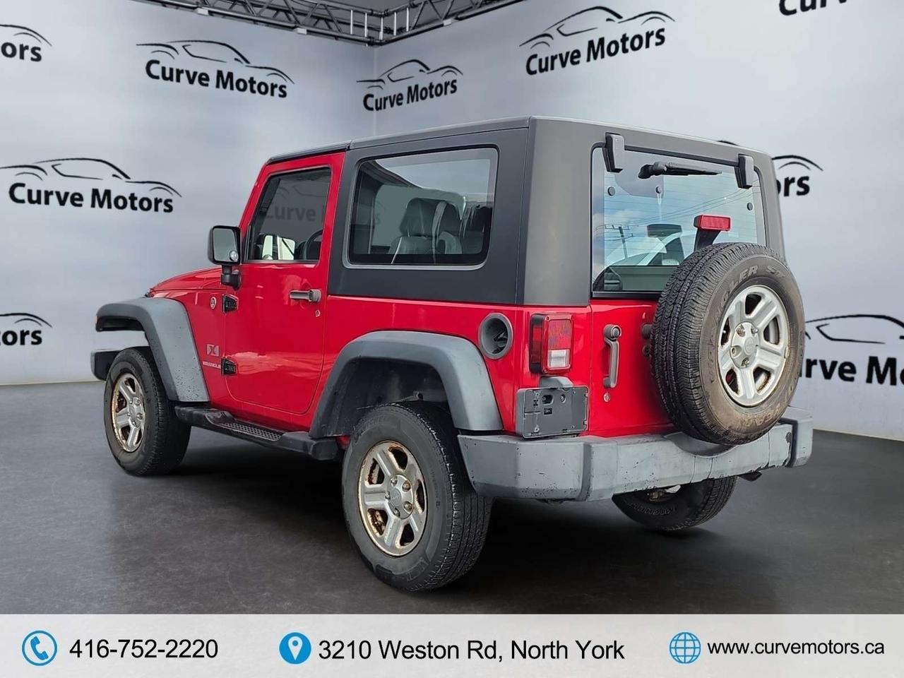 2008 Jeep Wrangler 4WD 2dr X * AS-IS * NO ACCIDENTS / VERY LOW KM / MANUAL Photo
