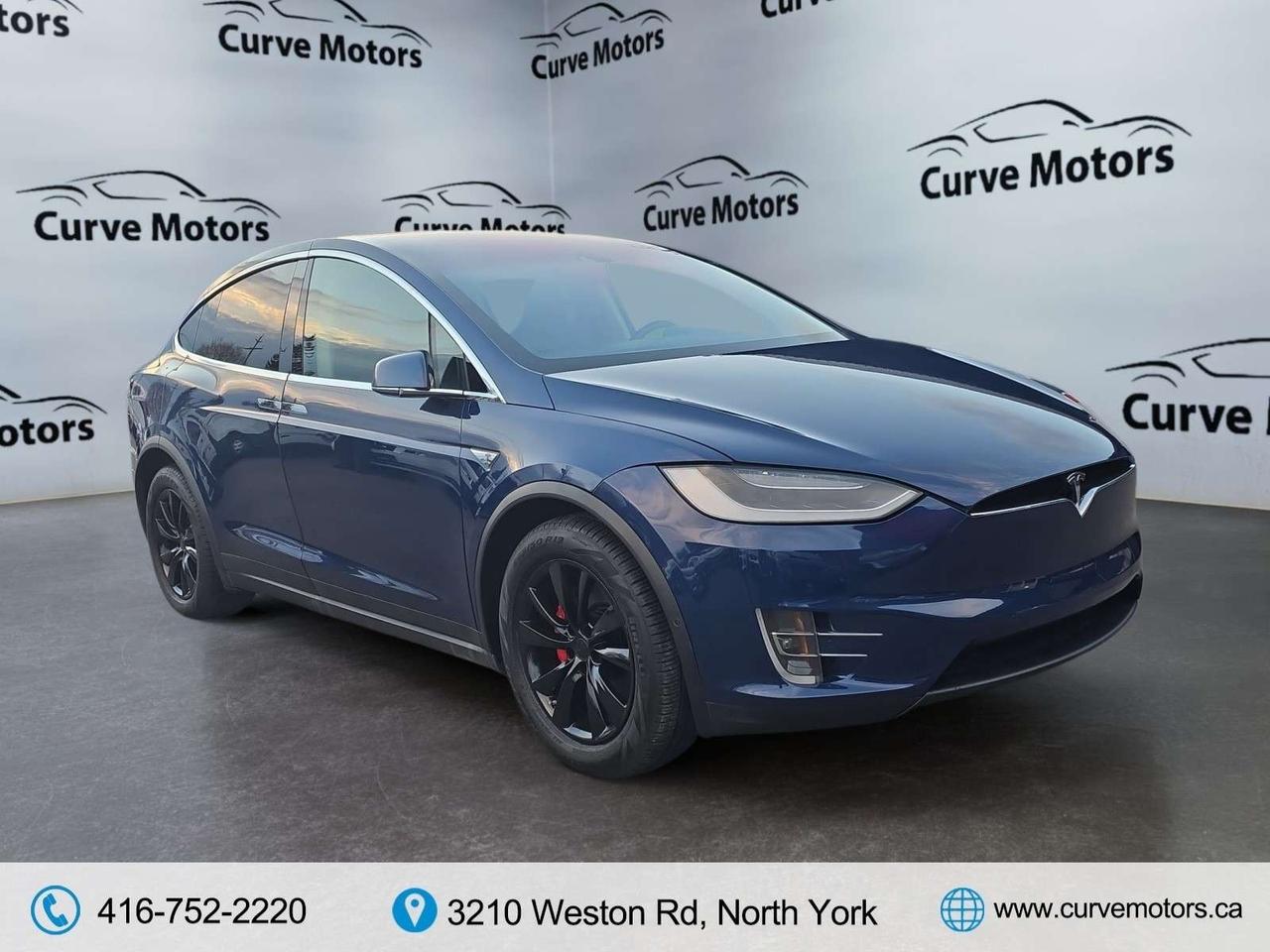 2016 Tesla Model X 90D AWD * 6 PASSENGERS / AUTO PILOT / DRIVER ASSIST / COOLED SEATS Photo0