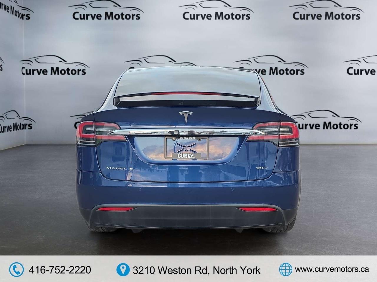 2016 Tesla Model X 90D AWD * 6 PASSENGERS / AUTO PILOT / DRIVER ASSIST / COOLED SEATS Photo