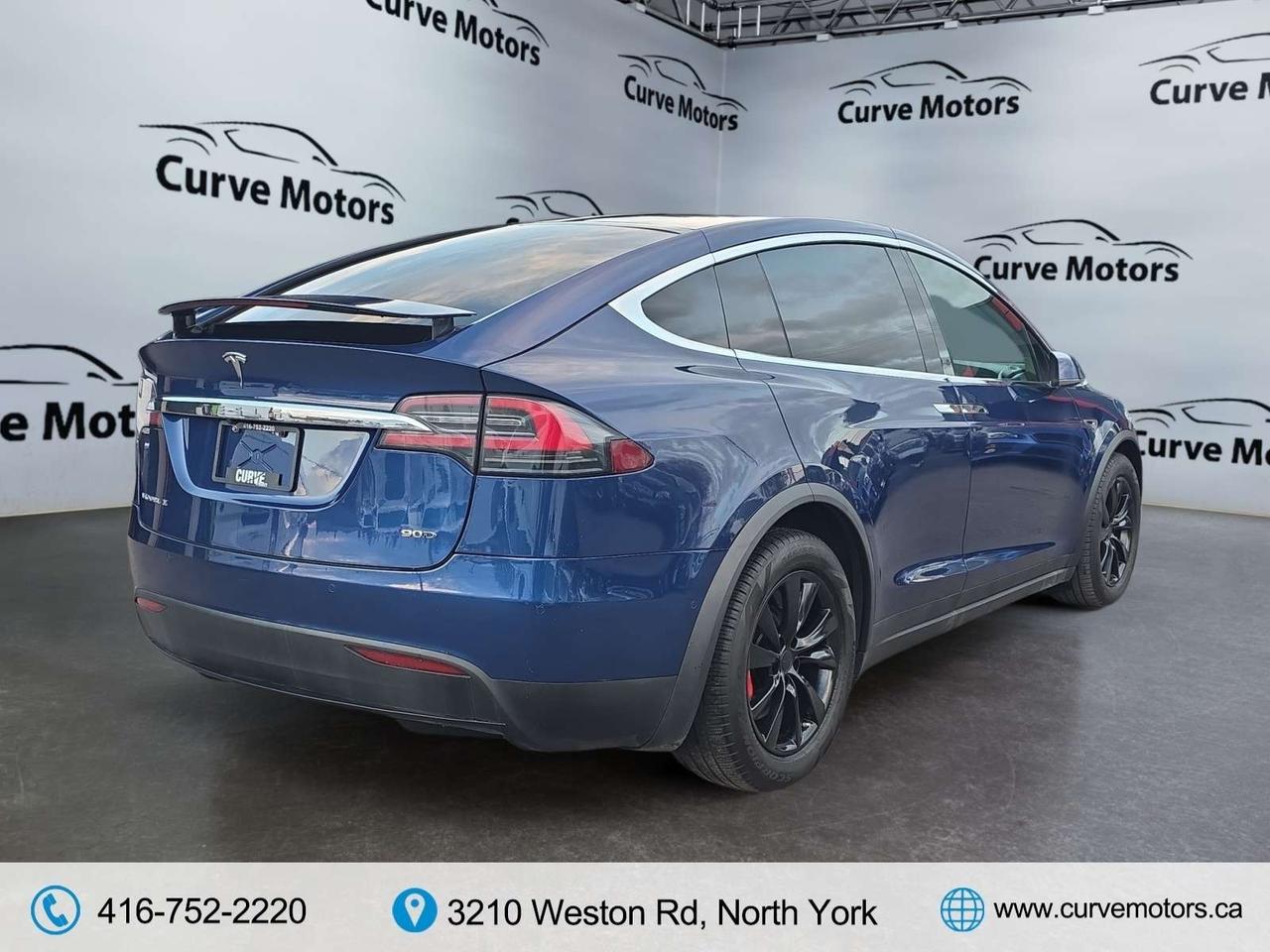2016 Tesla Model X 90D AWD * 6 PASSENGERS / AUTO PILOT / DRIVER ASSIST / COOLED SEATS Photo