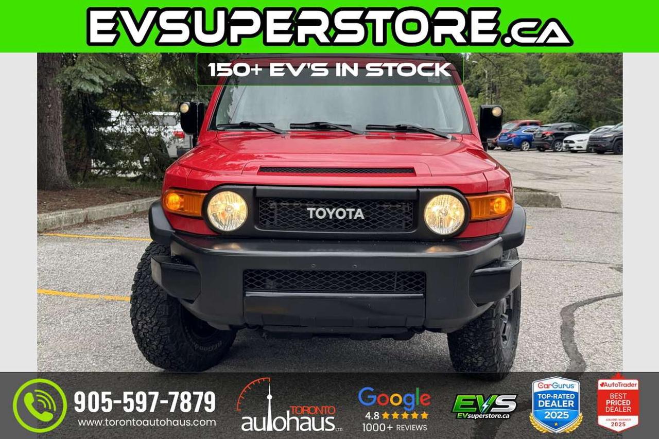 2012 Toyota FJ Cruiser Trail Teams Special Edition/6 Speed/No Claims Photo5