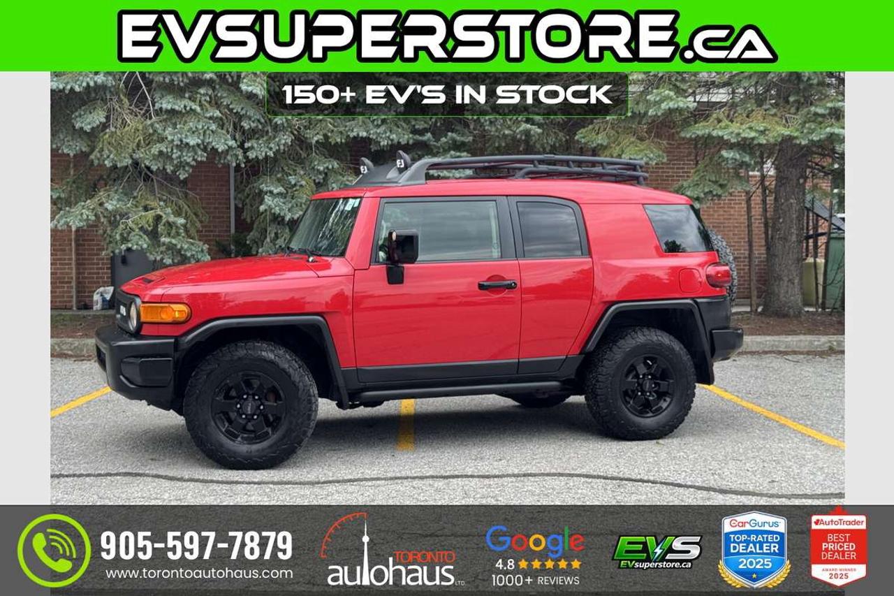 2012 Toyota FJ Cruiser Trail Teams Special Edition/6 Speed/No Claims Photo