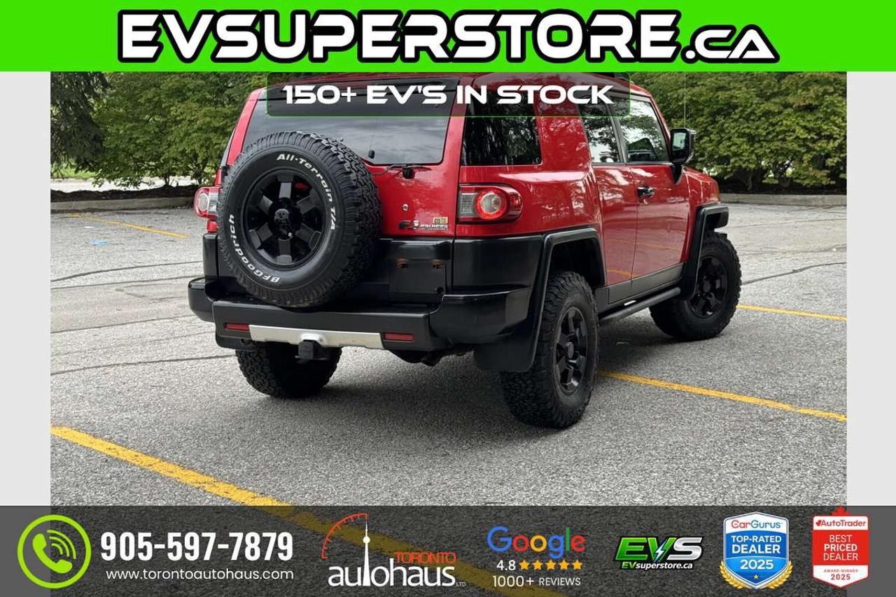 2012 Toyota FJ Cruiser Trail Teams Special Edition/6 Speed/No Claims Photo