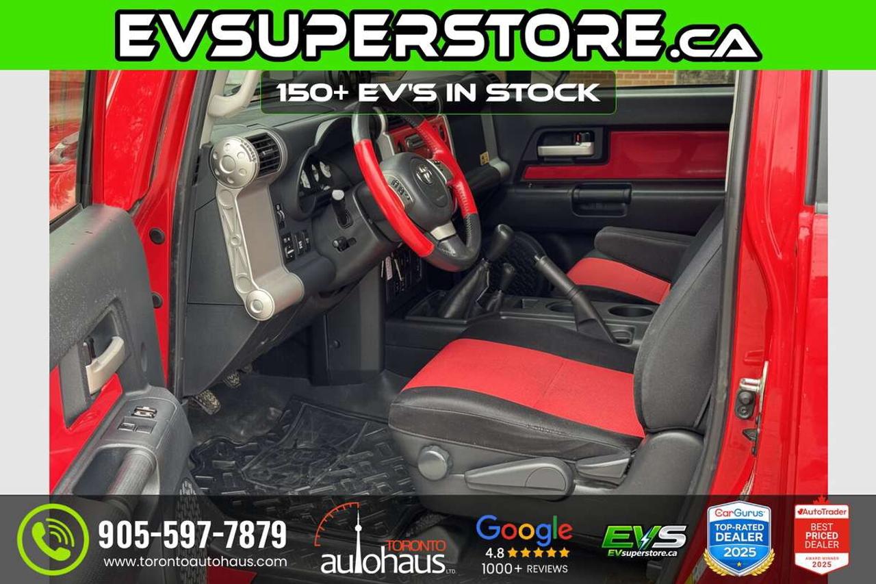 2012 Toyota FJ Cruiser Trail Teams Special Edition/6 Speed/No Claims Photo