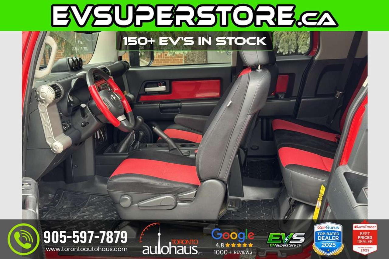 2012 Toyota FJ Cruiser Trail Teams Special Edition/6 Speed/No Claims Photo