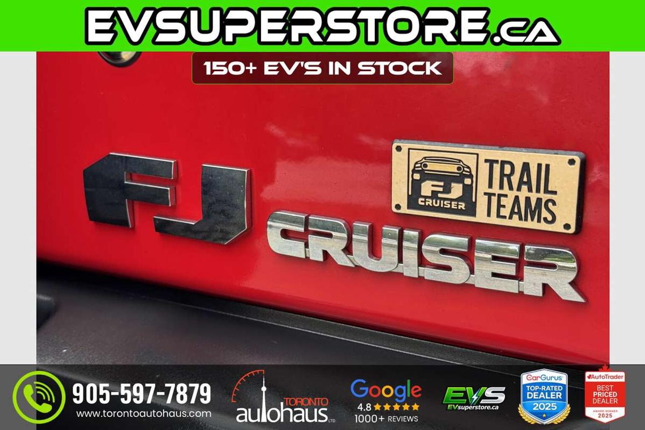 2012 Toyota FJ Cruiser Trail Teams Special Edition/6 Speed/No Claims Photo