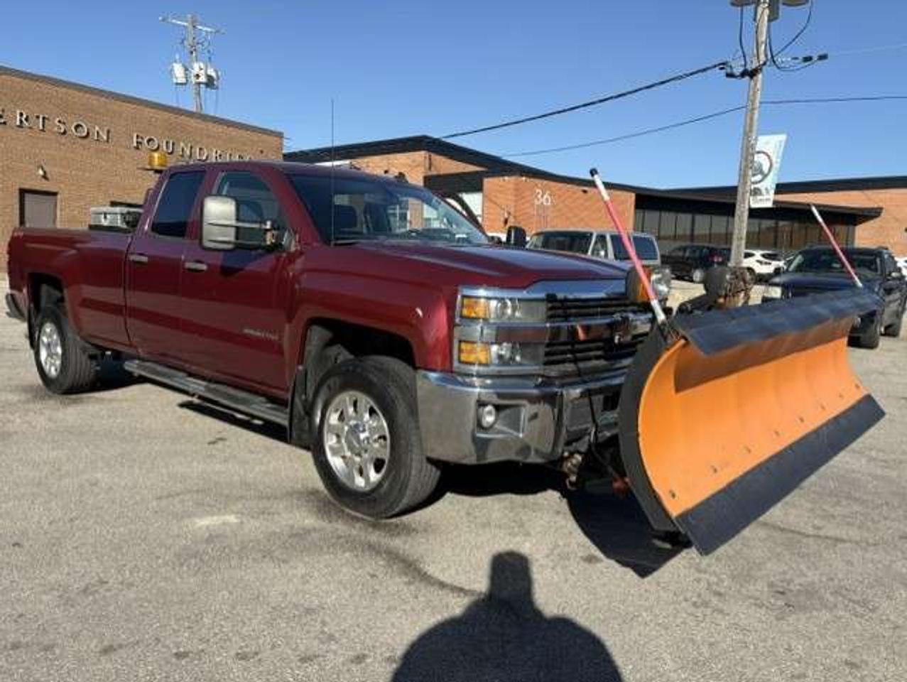 2015 Chevrolet Silverado 3500 LT Z71 4WD **DURAMAX DIESEL-ARCTIC SNOW PLOW** Photo