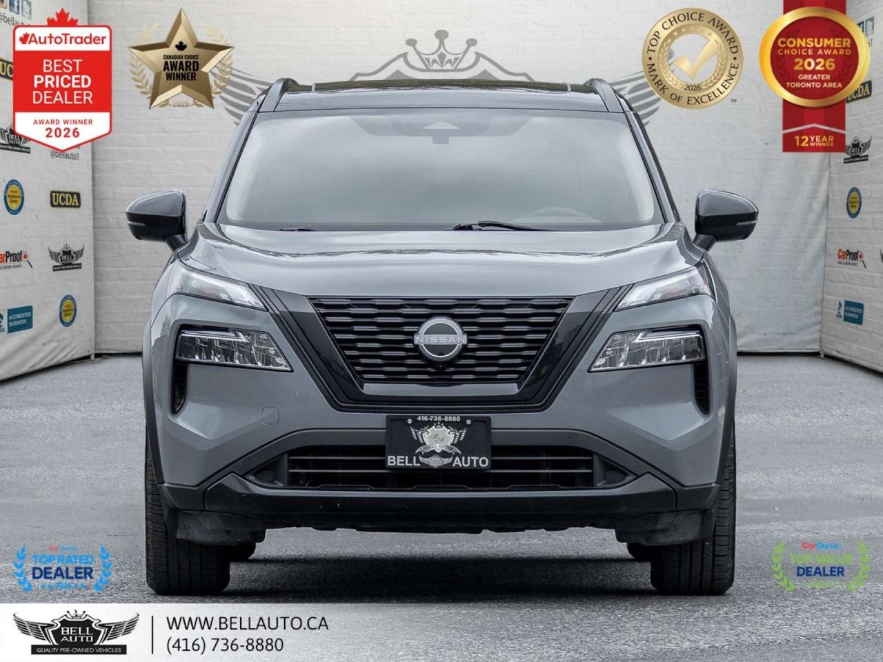 2023 Nissan Rogue SV Midnight Edition   360CAM   PANO   LTHR   NOACCIDENT Photo5