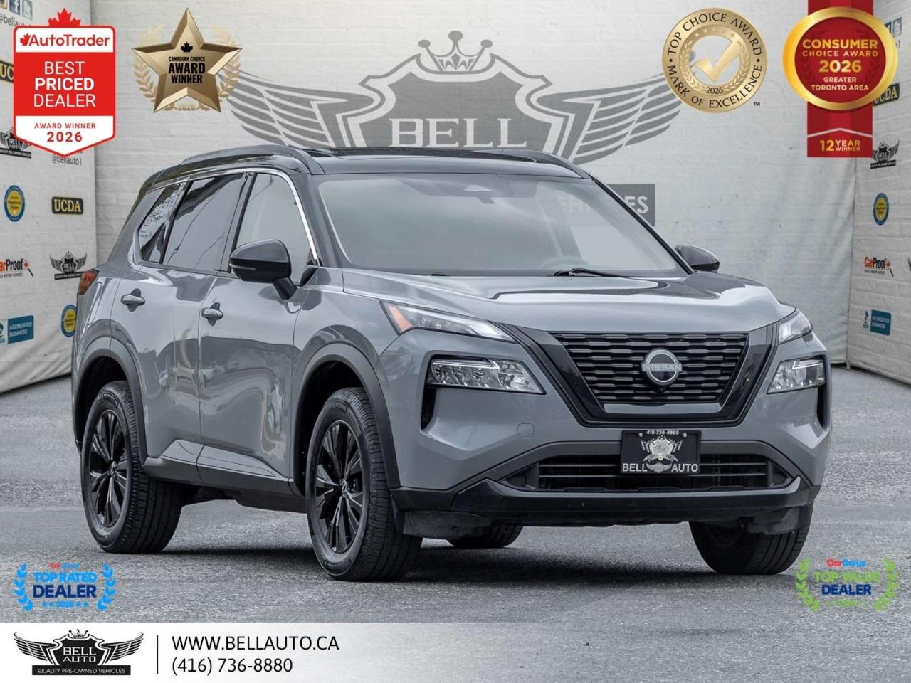 2023 Nissan Rogue SV Midnight Edition   360CAM   PANO   LTHR   NOACCIDENT Photo0