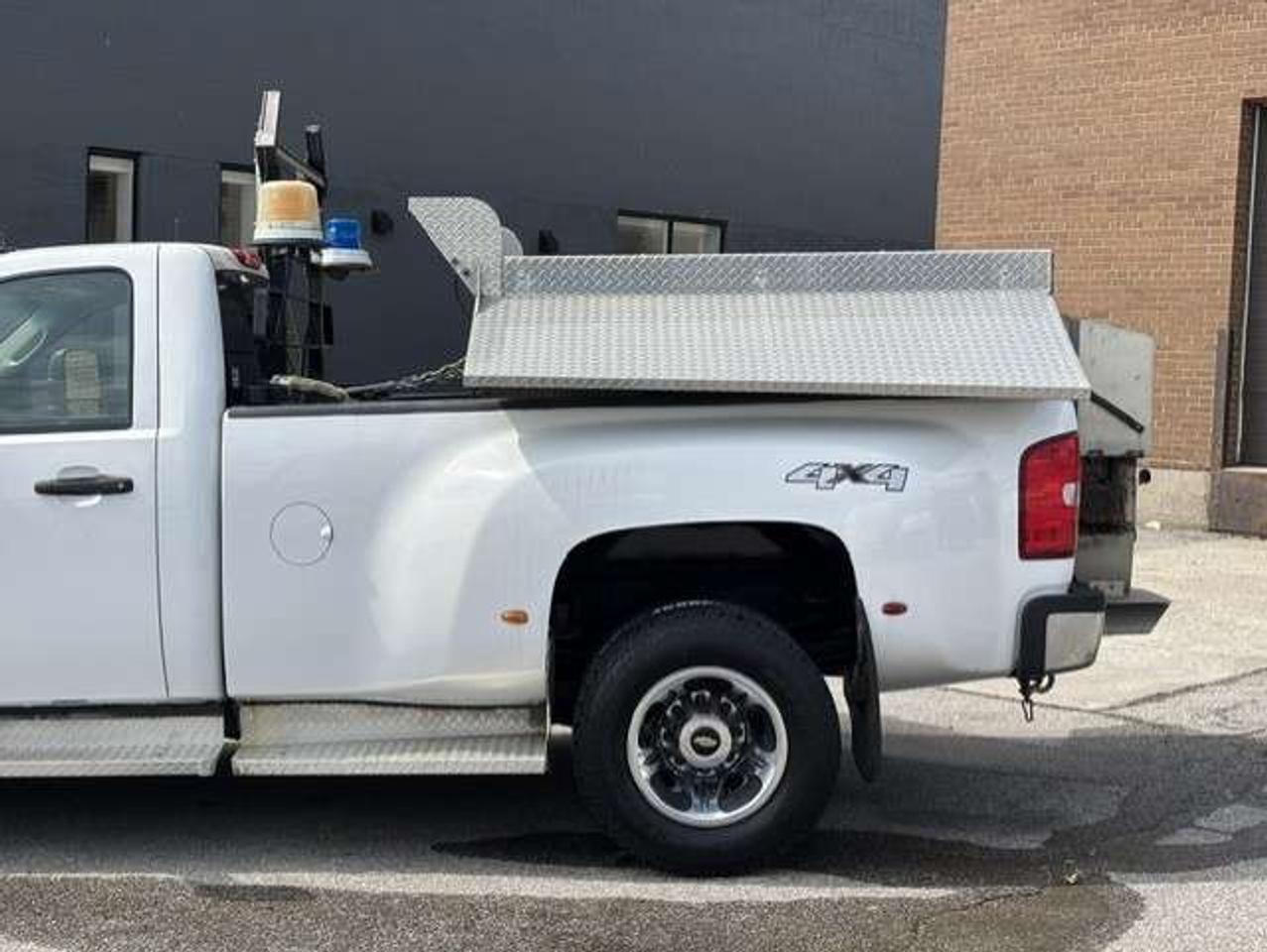 2011 Chevrolet Silverado 3500 LT 4X4 6.6L DURAMAX DIESEL FISHER SNOW PLOW-SALTER Photo