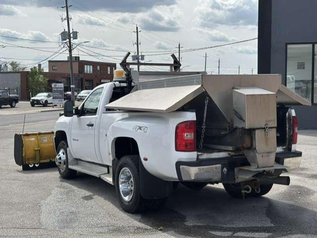 2011 Chevrolet Silverado 3500 LT 4X4 6.6L DURAMAX DIESEL FISHER SNOW PLOW-SALTER Photo