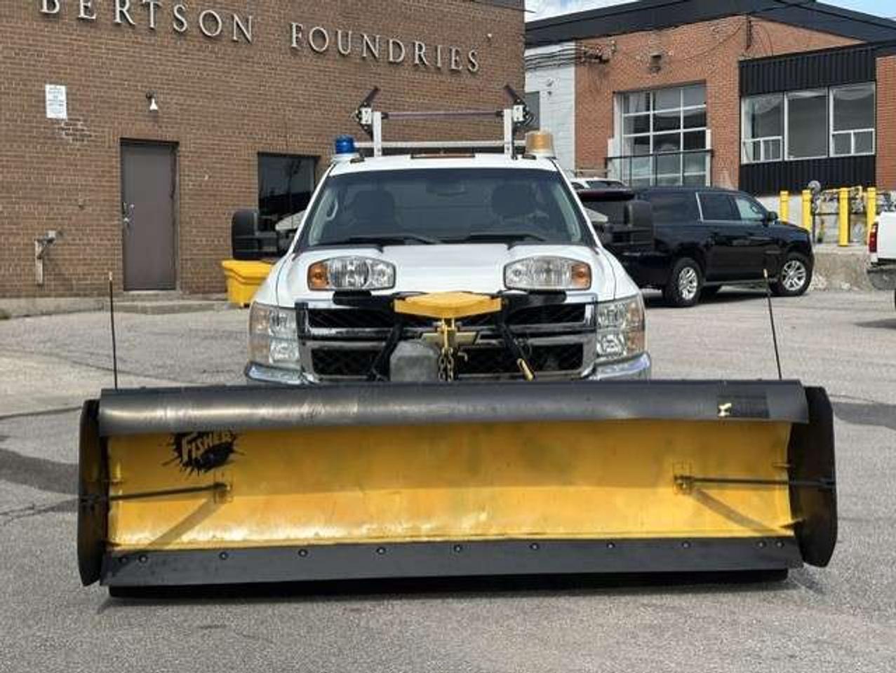 2011 Chevrolet Silverado 3500 LT 4X4 6.6L DURAMAX DIESEL FISHER SNOW PLOW-SALTER Photo