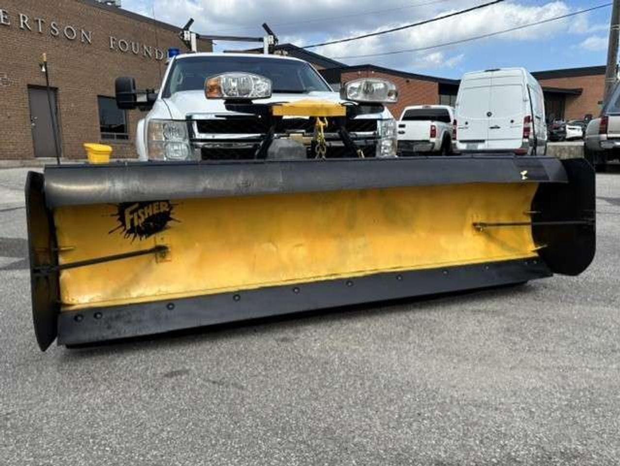 2011 Chevrolet Silverado 3500 LT 4X4 6.6L DURAMAX DIESEL FISHER SNOW PLOW-SALTER Photo