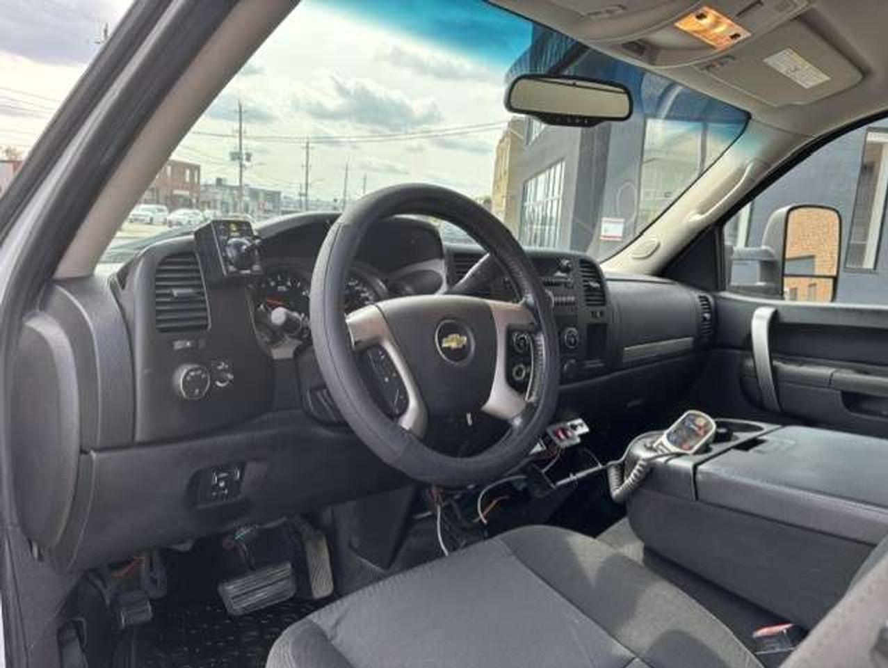 2011 Chevrolet Silverado 3500 LT 4X4 6.6L DURAMAX DIESEL FISHER SNOW PLOW-SALTER Photo