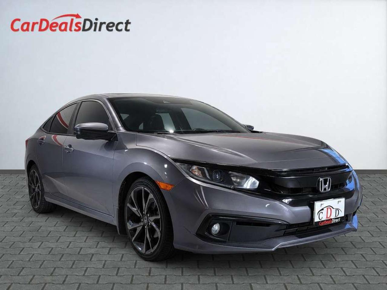 2019 Honda Civic SPORT / SUNROOF / HEATED SEATS / APPLE CARPLAY / BACKUP CAM / ALLOYS Photo