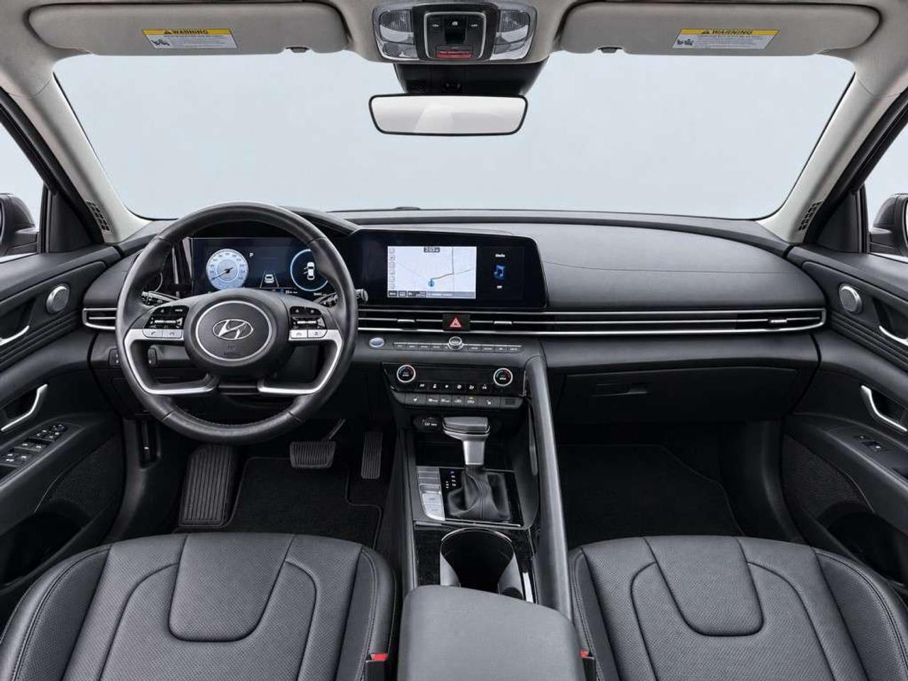 2023 Hyundai Elantra LUXURY / Leather / NAVI / Sunroof / Heated Steering / Adaptive Cruise / Blind Spot / Remote Start Photo