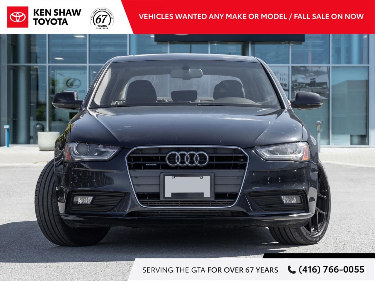 2013 Audi A4 2.0T Premium Plus (Tiptronic) 4dr All-Wheel Drive quattro Sedan Photo5