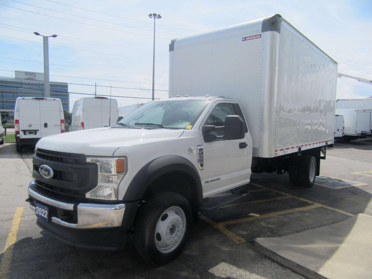 2022 Ford F-550 DIESEL 16FT EXTRA HIGH ALUMINUM BOX ROLLOUT RAMP Photo