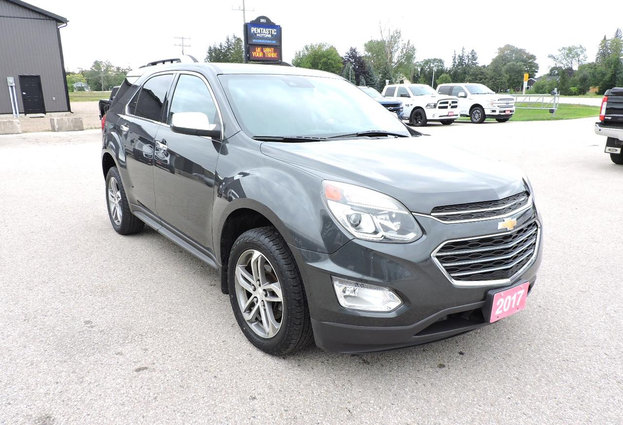 2017 Chevrolet Equinox Premier 3.6L V6 AWD Sunroof New Tires Only 110000K - Photo #1