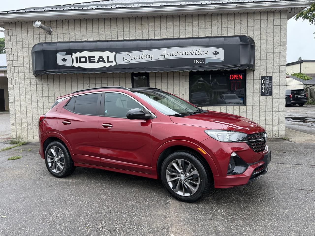 Red (Burgundy) 2020 Buick Encore GX SUV / Crossover All-Wheel Drive Automatic
