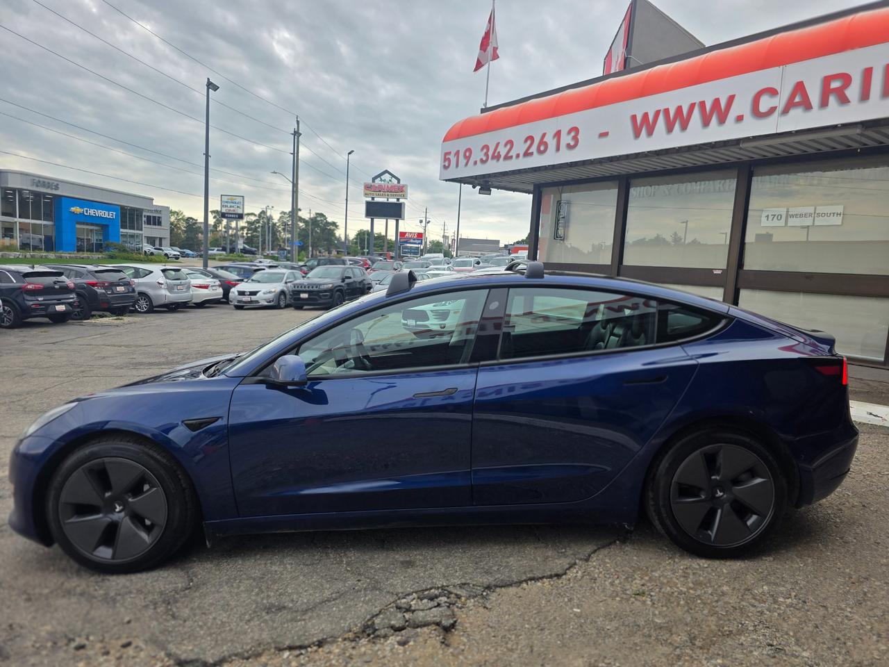 2021 Tesla Model 3 Long Range | AWD | Navi | Premium Sound Photo1