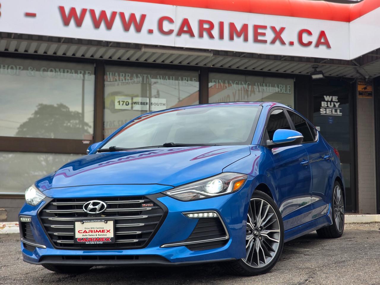2017 Hyundai Elantra Sport MANUAL | 1.6T | Leather | Sunroof | Navigation | BSM Photo0