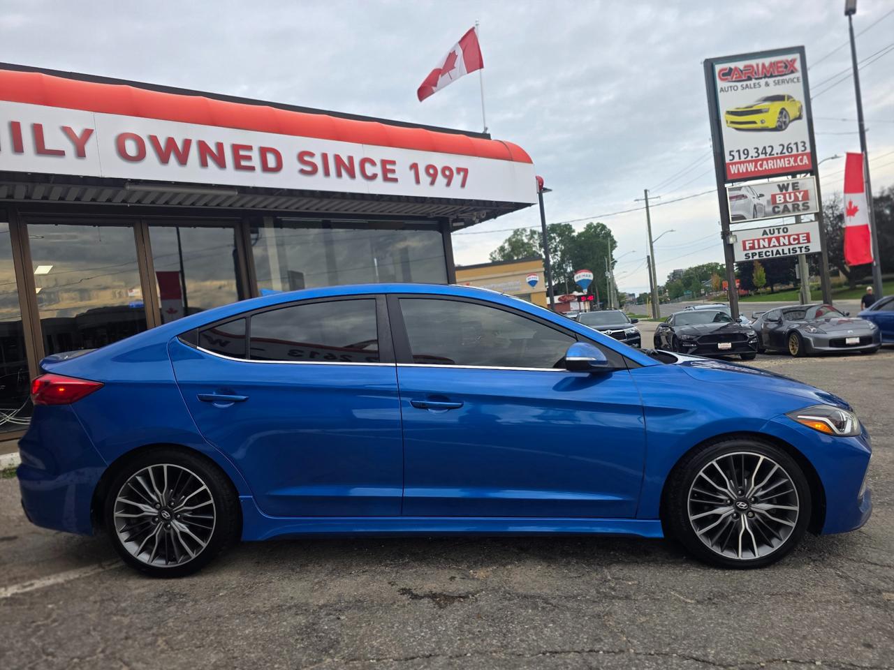 2017 Hyundai Elantra Sport MANUAL | 1.6T | Leather | Sunroof | Navigation | BSM Photo