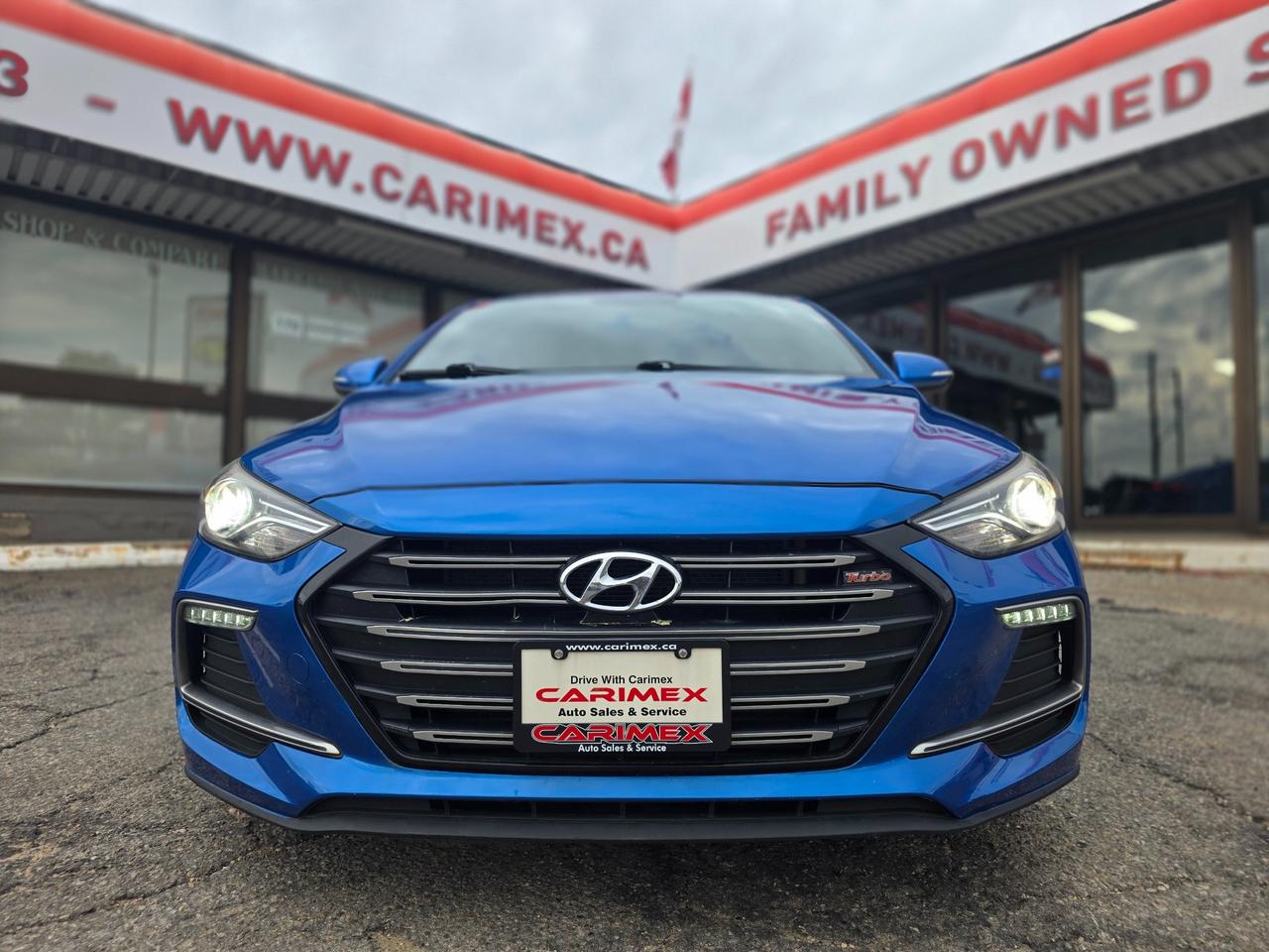 2017 Hyundai Elantra Sport MANUAL | 1.6T | Leather | Sunroof | Navigation | BSM Photo