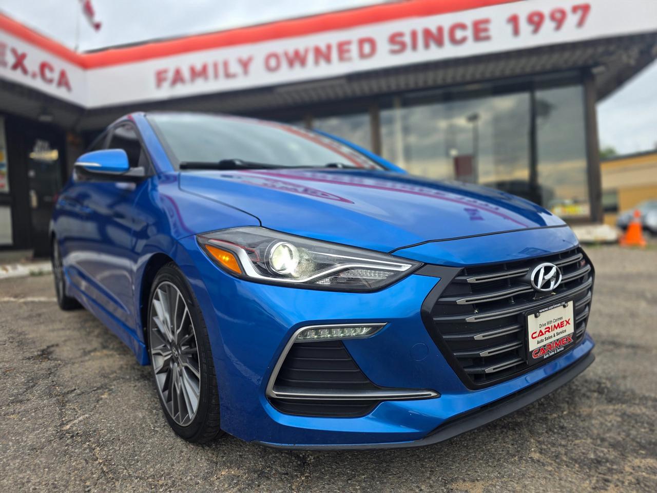 2017 Hyundai Elantra Sport MANUAL | 1.6T | Leather | Sunroof | Navigation | BSM Photo