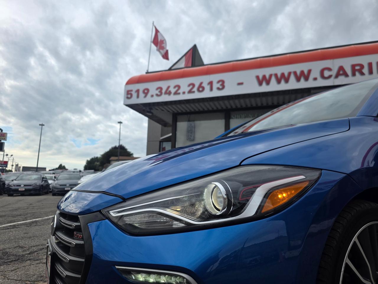 2017 Hyundai Elantra Sport MANUAL | 1.6T | Leather | Sunroof | Navigation | BSM Photo