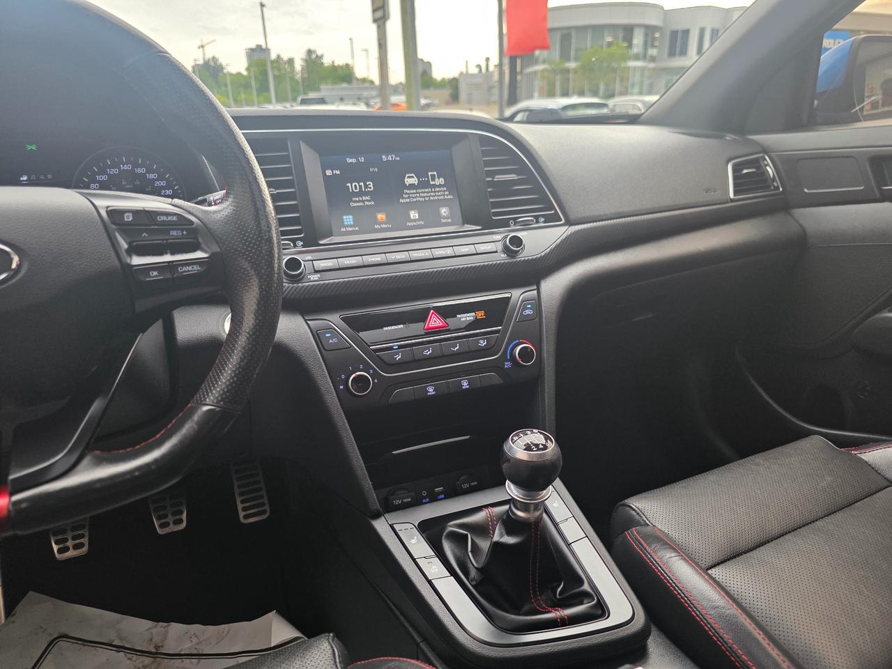 2017 Hyundai Elantra Sport MANUAL | 1.6T | Leather | Sunroof | Navigation | BSM Photo