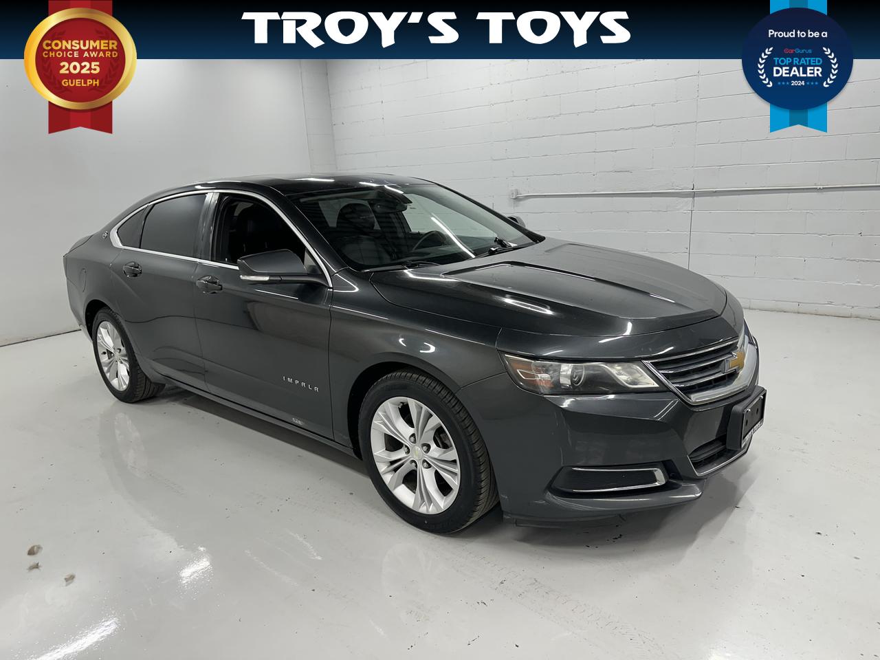 Gray 2014 Chevrolet Impala Sedan Front-Wheel Drive Automatic