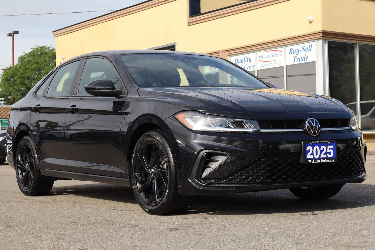 Black 2025 Volkswagen Jetta Sedan Automatic