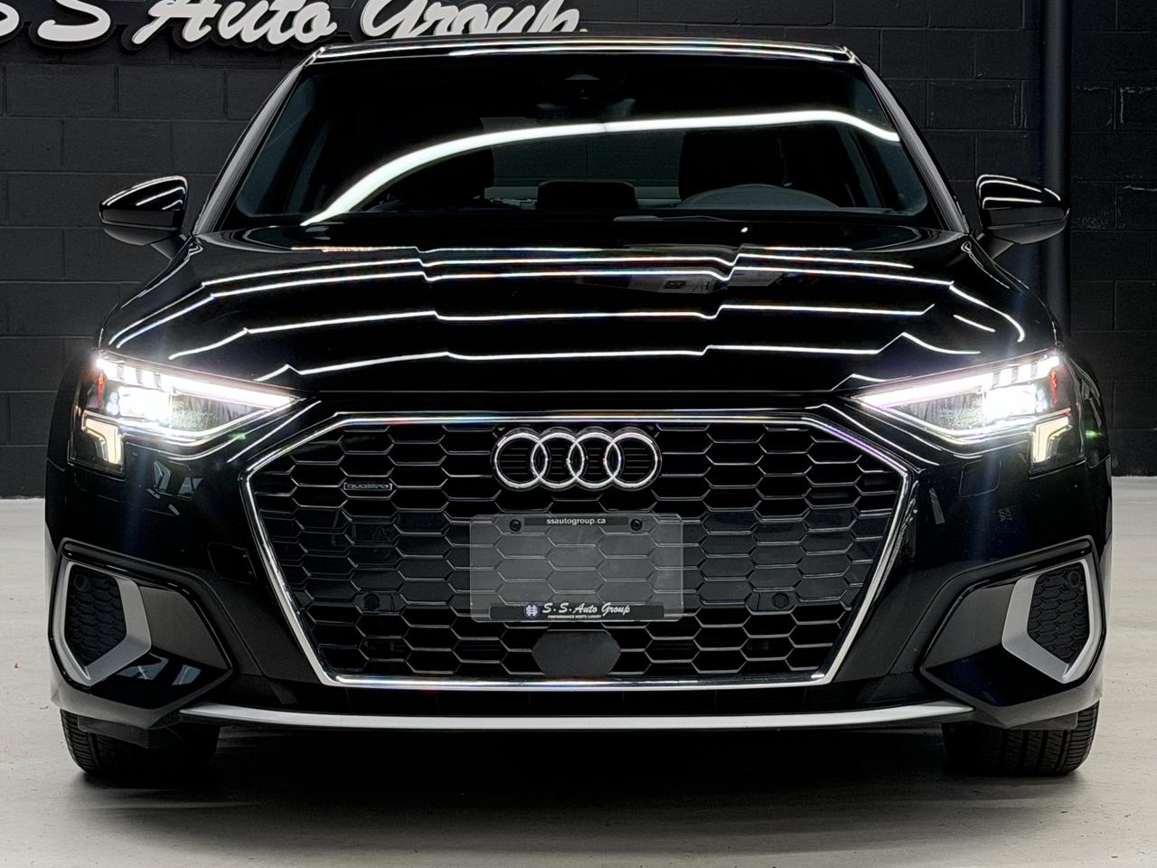 2024 Audi A3 QUATTRO AWD|CARPLAY|BACKUP|SUNROOF|CLEAN CARFAX| Photo1