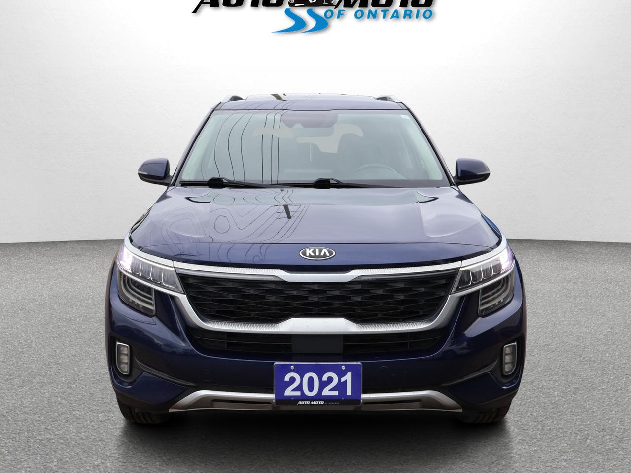 2021 Kia Seltos EX PREMIUM AWD *ACCIDENT FREE*KIA MAINTAIN* CAMERA NAV BLUETOOTH LEATHER HEATED SEATS SUNROOF CRUISE ALLOYS Photo5