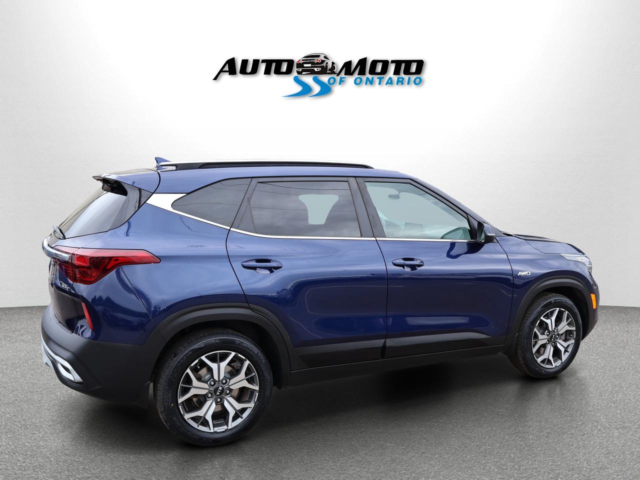 2021 Kia Seltos EX PREMIUM AWD *ACCIDENT FREE*KIA MAINTAIN* CAMERA NAV BLUETOOTH LEATHER HEATED SEATS SUNROOF CRUISE ALLOYS Photo