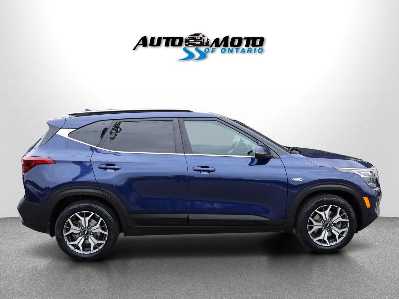 2021 Kia Seltos EX PREMIUM AWD *ACCIDENT FREE*KIA MAINTAIN* CAMERA NAV BLUETOOTH LEATHER HEATED SEATS SUNROOF CRUISE ALLOYS Photo