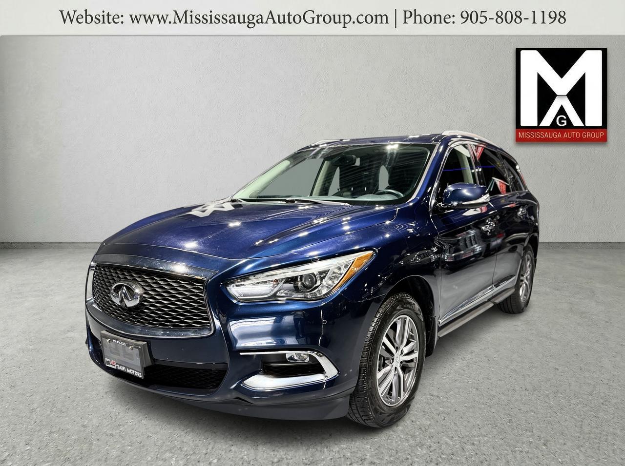 Blue 2017 INFINITI QX60 SUV / Crossover All-Wheel Drive Continuously Variable Transmission