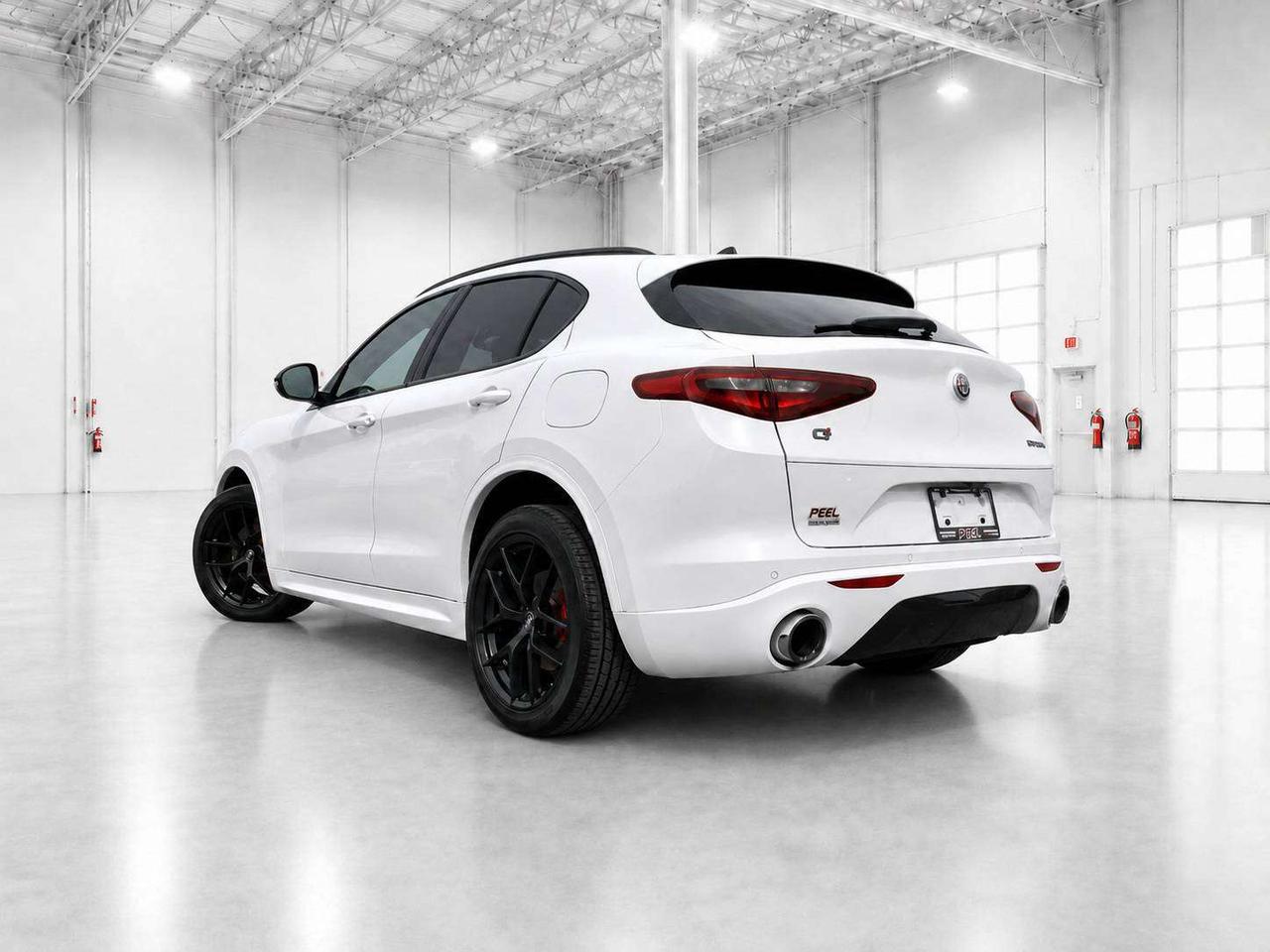 2021 Alfa Romeo Stelvio Ti Nero Edizione | Red Leather | Panoroof | AWD Photo