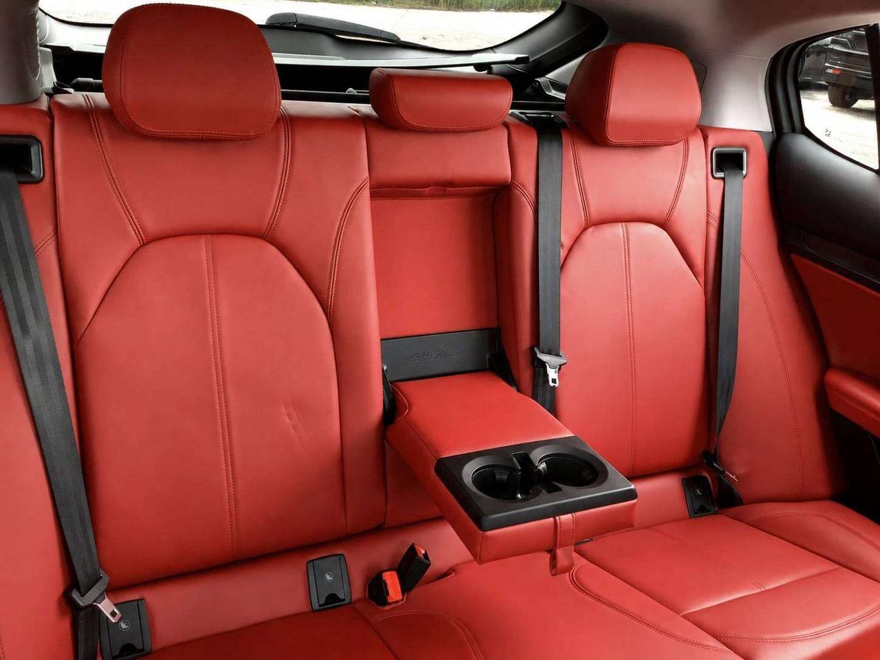 2021 Alfa Romeo Stelvio Ti Nero Edizione | Red Leather | Panoroof | AWD Photo