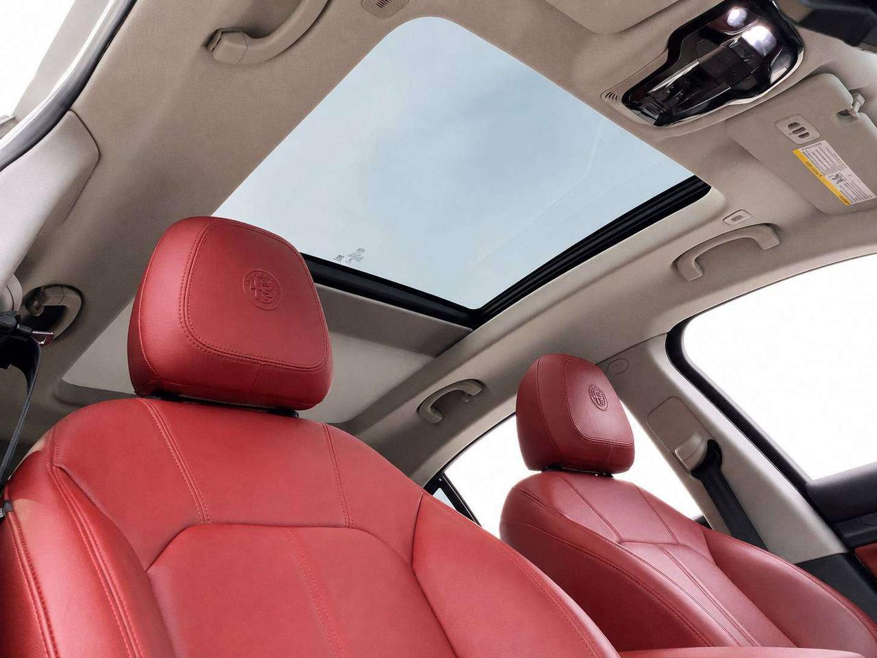 2021 Alfa Romeo Stelvio Ti Nero Edizione | Red Leather | Panoroof | AWD Photo