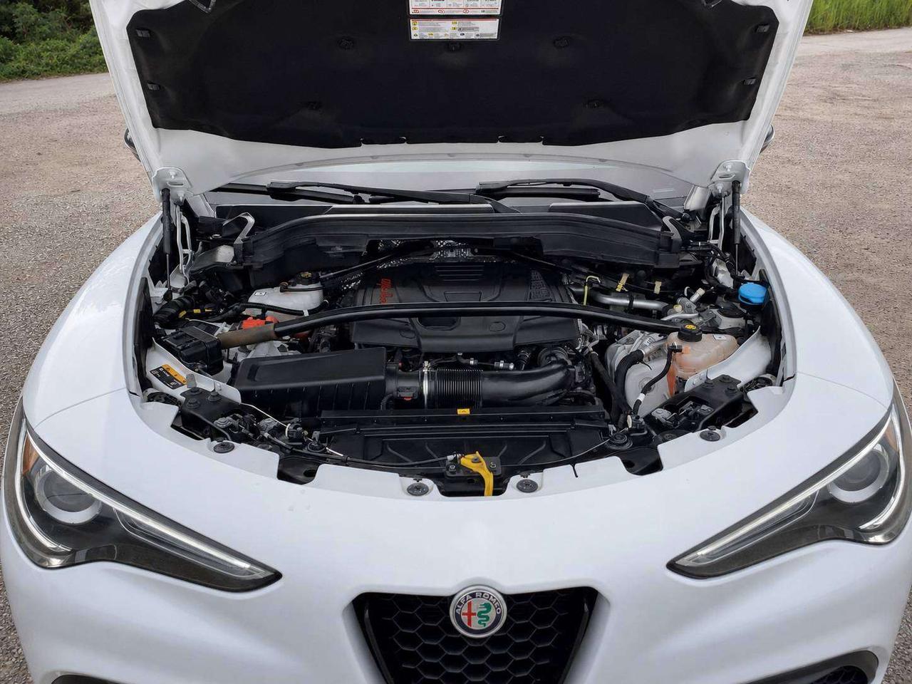 2021 Alfa Romeo Stelvio Ti Nero Edizione | Red Leather | Panoroof | AWD Photo