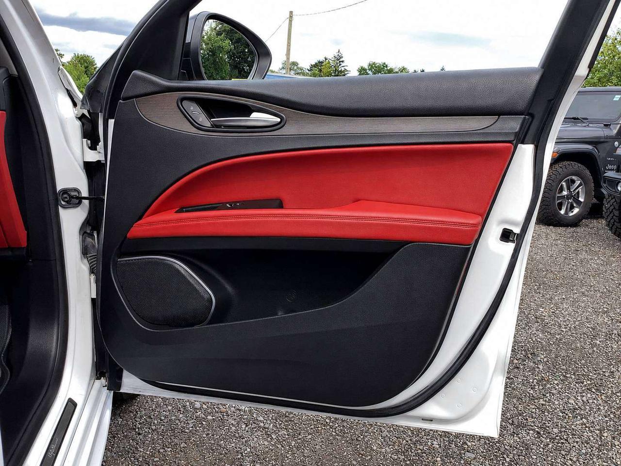 2021 Alfa Romeo Stelvio Ti Nero Edizione | Red Leather | Panoroof | AWD Photo