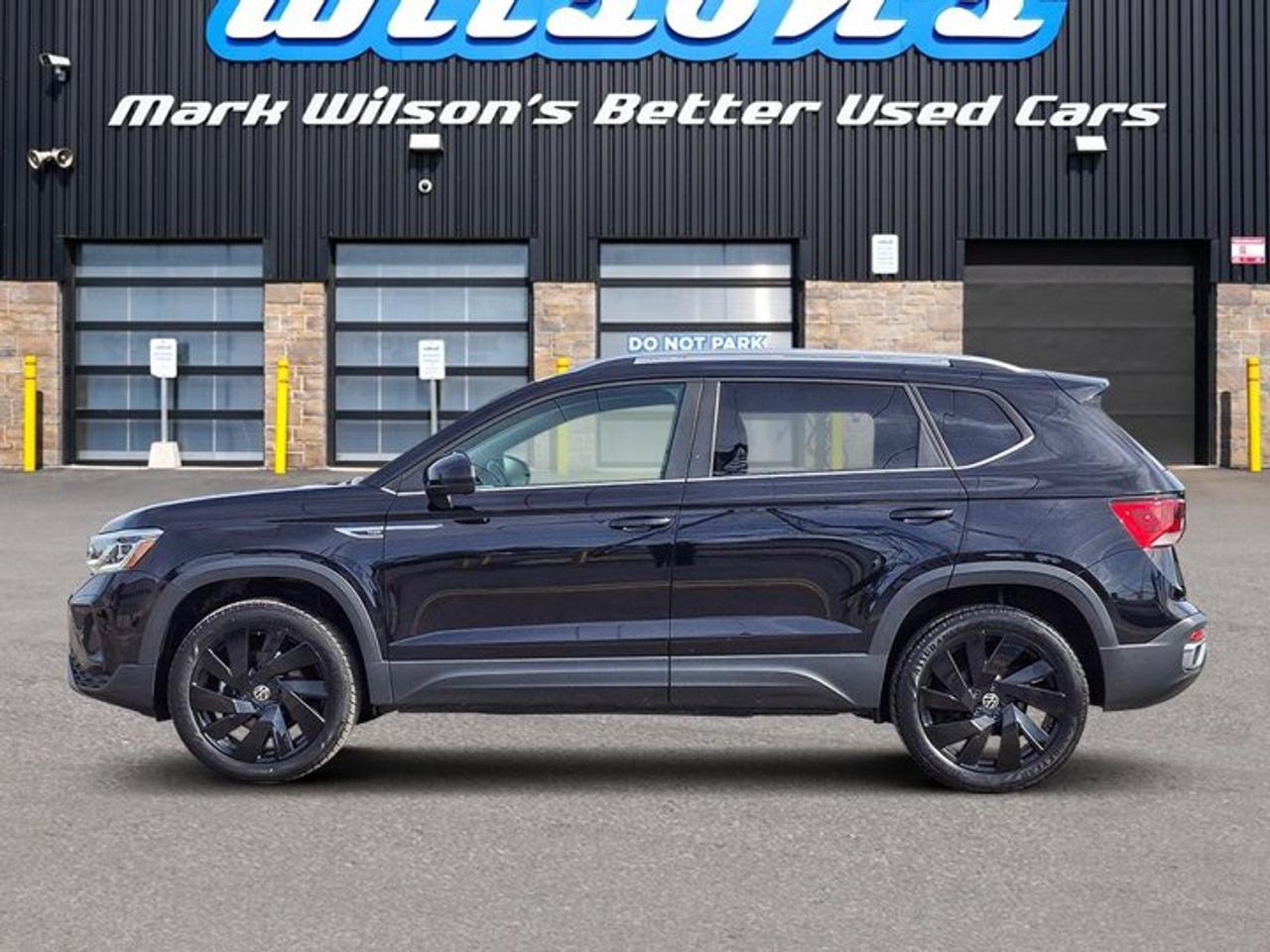 2023 Volkswagen Taos Highline AWD | Leather | Sunroof | Nav | Cooled + Heated Seats | Beats Audio | Power Seat and More ! Photo1