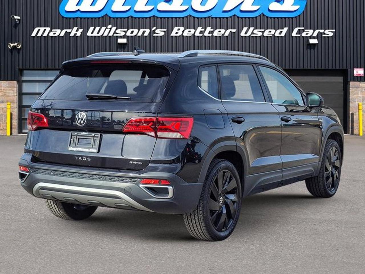2023 Volkswagen Taos Highline AWD | Leather | Sunroof | Nav | Cooled + Heated Seats | Beats Audio | Power Seat and More ! Photo