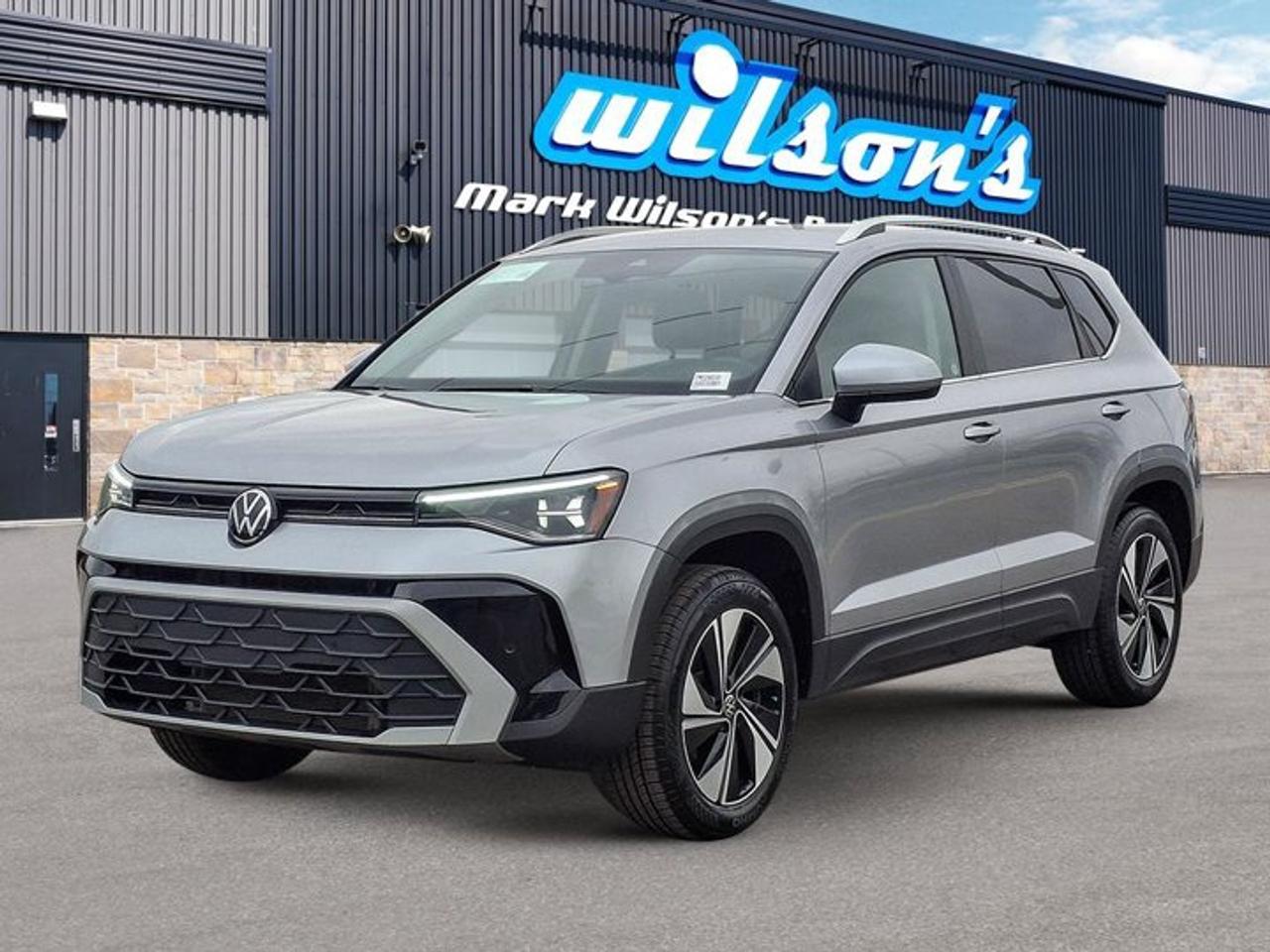 2026 Volkswagen Taos Comfortline AWD | Leatherette | Htd Seats + Steering | Remote Start | Wireless Carplay | and More ! Photo0