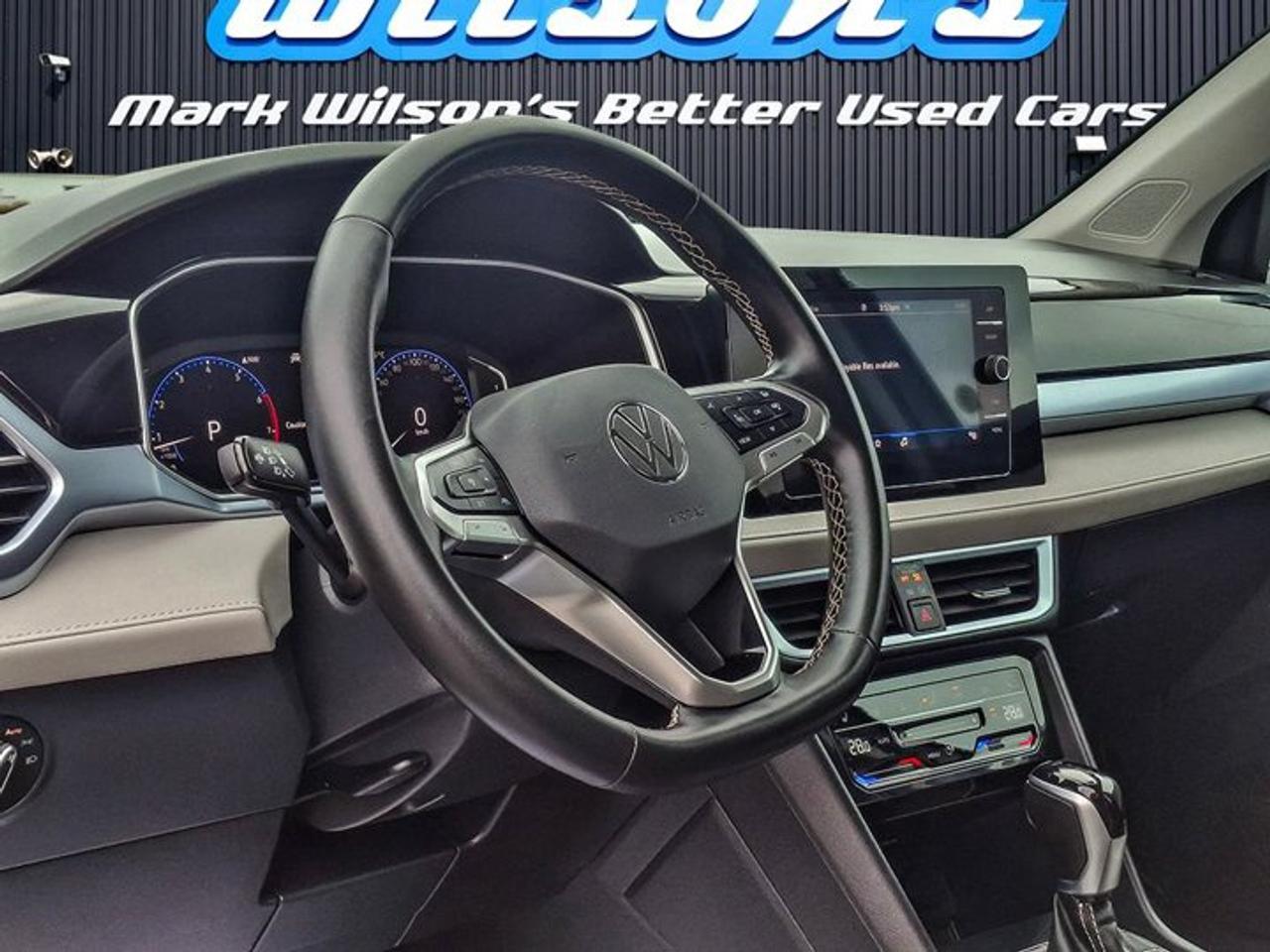 2026 Volkswagen Taos Comfortline AWD | Leatherette | Htd Seats + Steering | Remote Start | Wireless Carplay | and More ! Photo