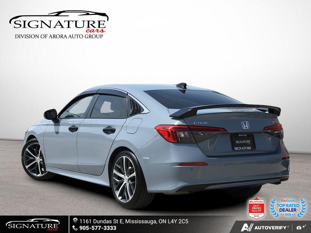 2024 Honda Civic Touring No Accident Sunroof Leather Photo3