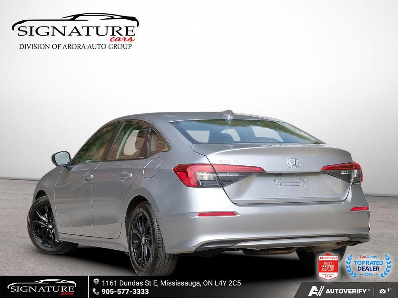 2022 Honda Civic LX No Accident Lane Assist Carplay Heated Seats Photo3