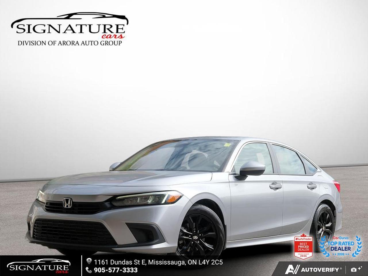 2022 Honda Civic LX No Accident Lane Assist Carplay Heated Seats Photo0